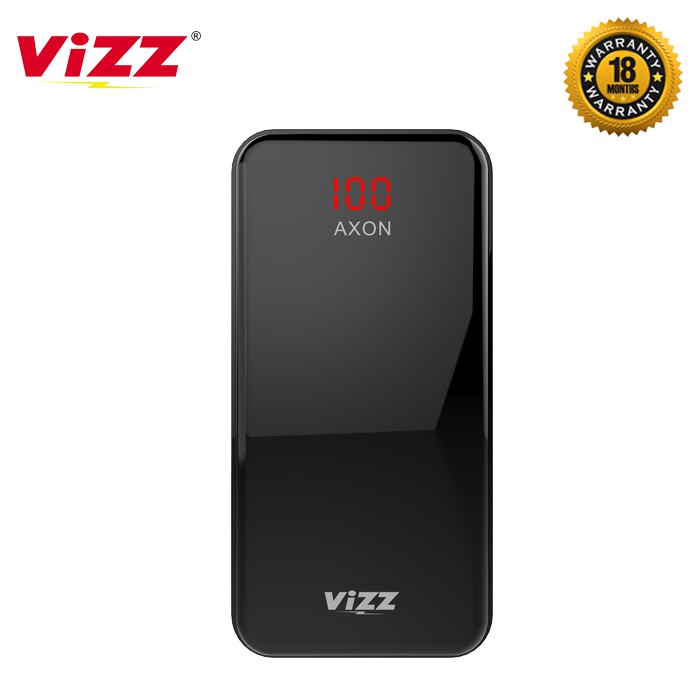 Powerbank AXON 10000 MAH Quick Charge 3.0 Vizz Original