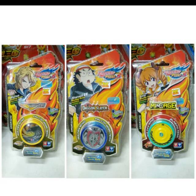 Mainan Yoyo Blazing Teens 3 Paketan 3pcs