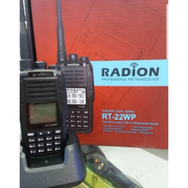 JUAL HT RADION RT-22WP VHF &amp; UHF DUAL BAND