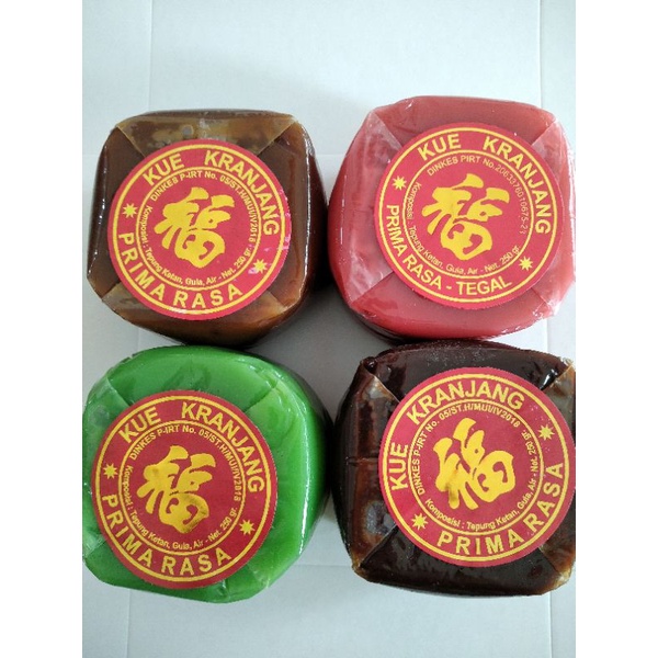

Kue Keranjang PRIMA RASA Rasa Original, Cacao, Pandan, Strawberry