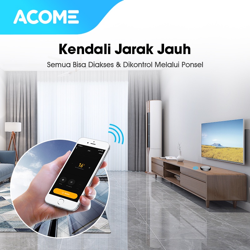 Acome Smart Universal Remote Control Infrared Garansi Resmi 1 Tahun ARC01