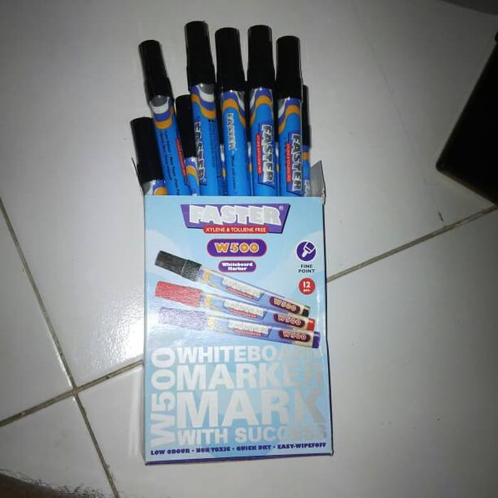 

Dijual White board marker Faster Berkualitas