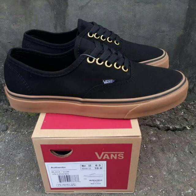 vans authentic black original
