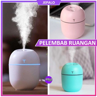 Pelembab Ruangan / Humidifier Air Diffuser Ultrasonic / Air Aroma Mini Humidifier / Aromatherapy Purifier Diffuser / Portable Humidifier Diffuser USB Mini Air Purifier Aromatherapy Essential Oil Difuser JEPALO SHOP MAKASSAR