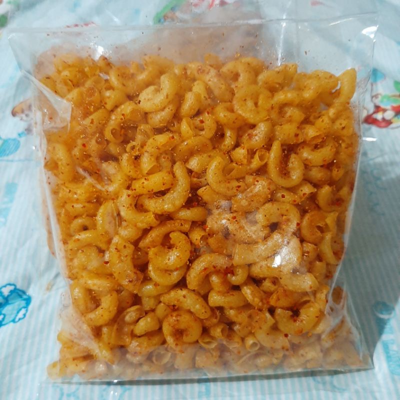 

MAKARONI Cuck✓/ USUS/Cikruh pedas gurih Renyah Termurah 200gram