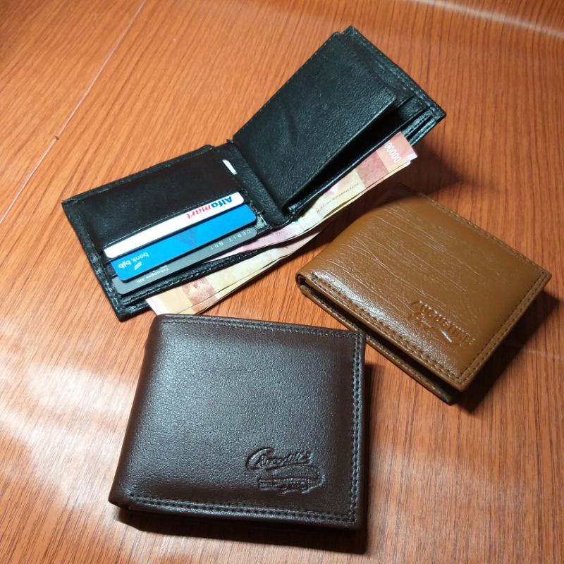 DOMPET PRIA KULIT SEMI EMBOS DOMPET KULIT MURAH DISTRO TERMURAH