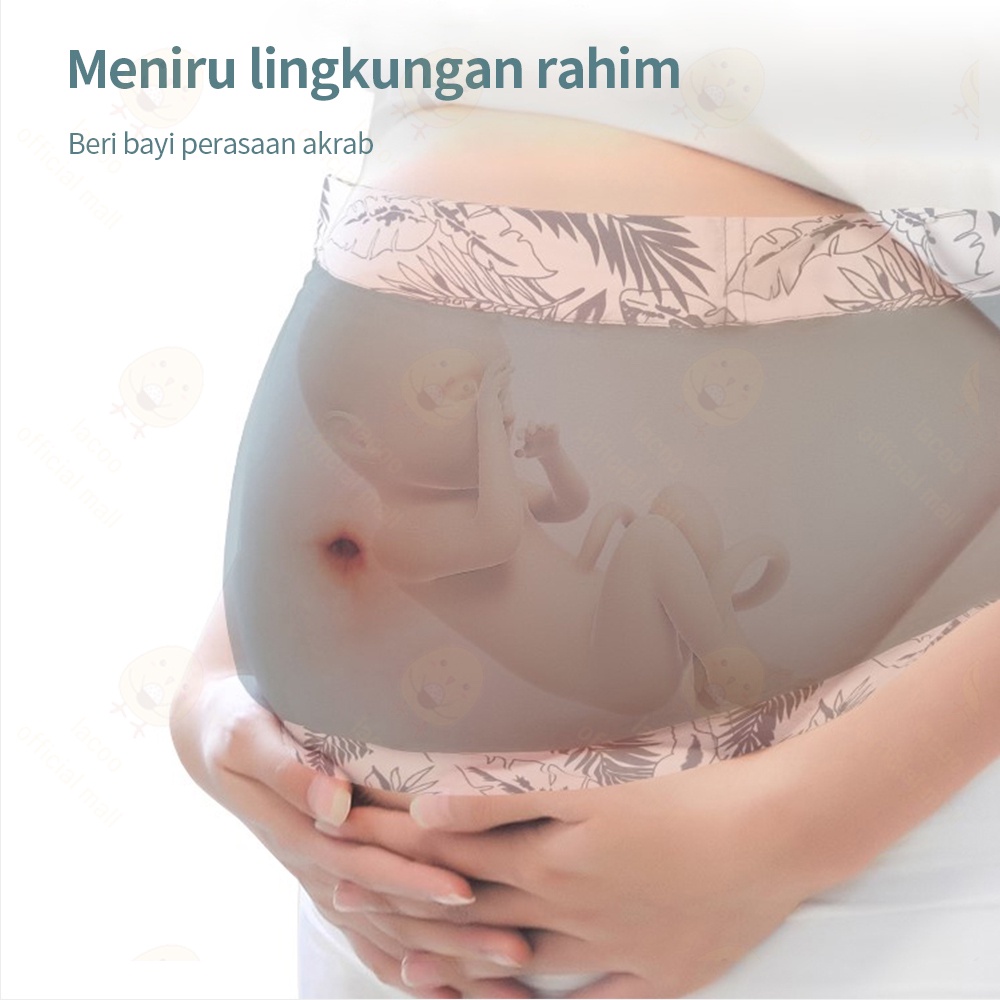 Lacoo Gendongan bayi depan Baby carrier katun 0-3 Tahun