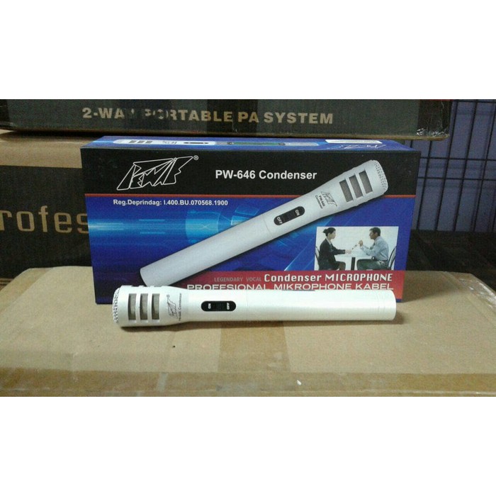 MURAH Mic Condenser PEWIE PW 646/Microphone kondensor Pewie PW-646