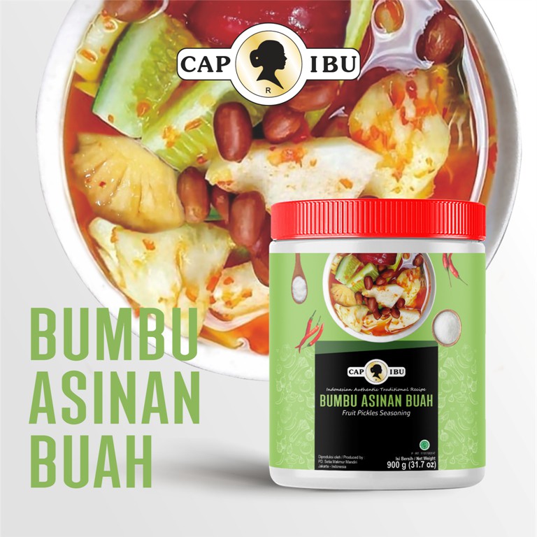 CAP IBU Bumbu Asinan Buah Kemasan Pot