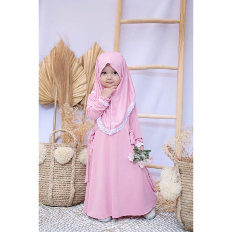 COD / Gamis Anak Khadijah Usia 6 bln- 2 th premium