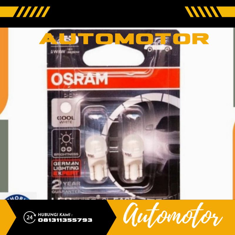 Osram LED T10 Lampu LED Osram colok T10 12V