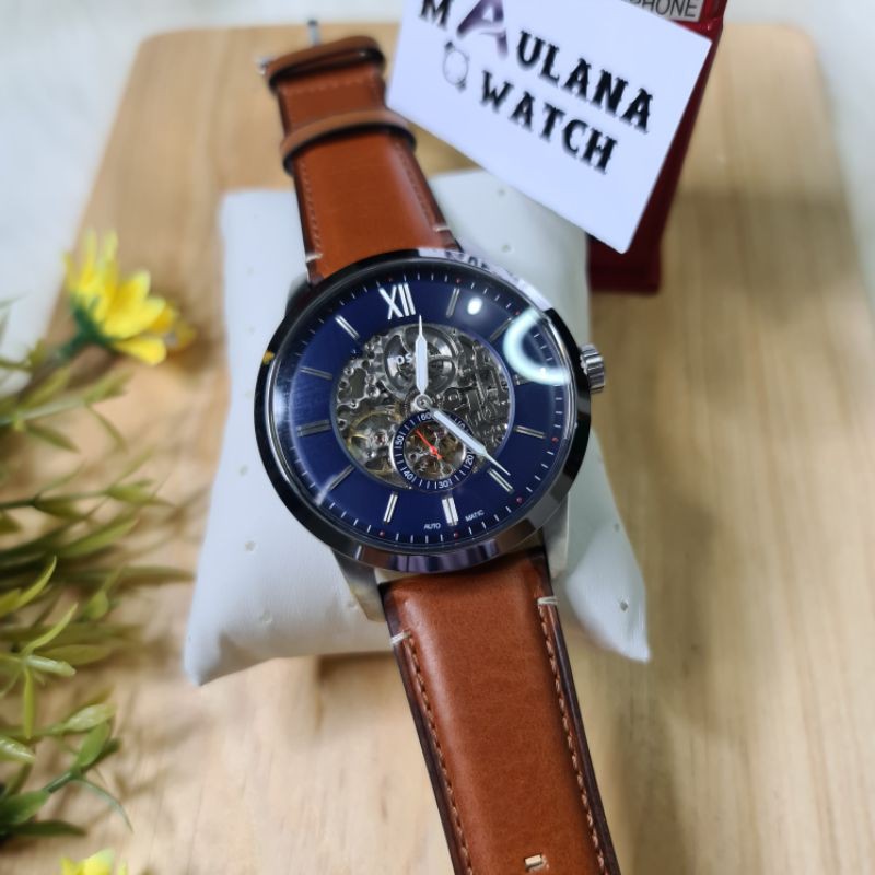 [ JAM TANGAN PRIA WANITA | RANTAI | KULIT | KARET | MURAH | PRIA ORIGINAL ] f0*sil ME3154 ORIGINAL D