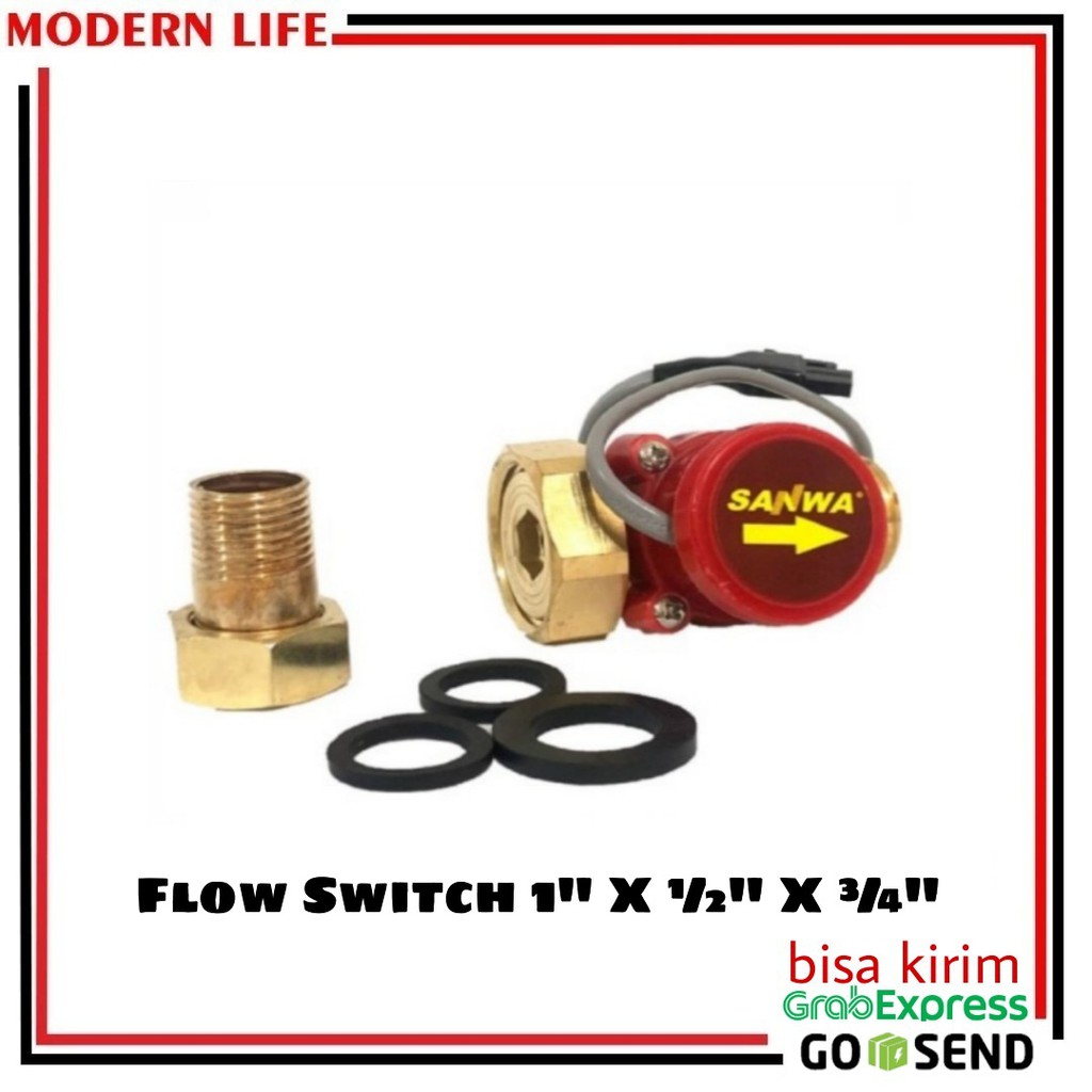 Water Flow Switch / Brass Switch Control SANWA ( 1inch x 1 )