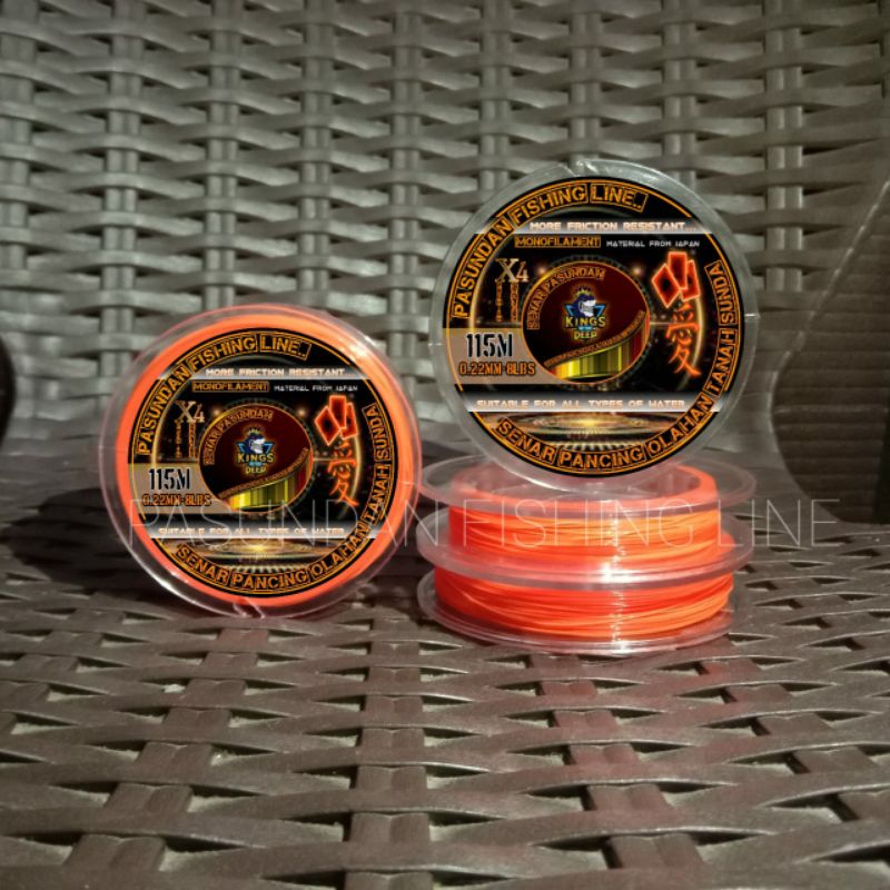 senar pancing Pasundan line,senar pancing tidak keriting,senar pancing mudah tenggelam,senar pancing