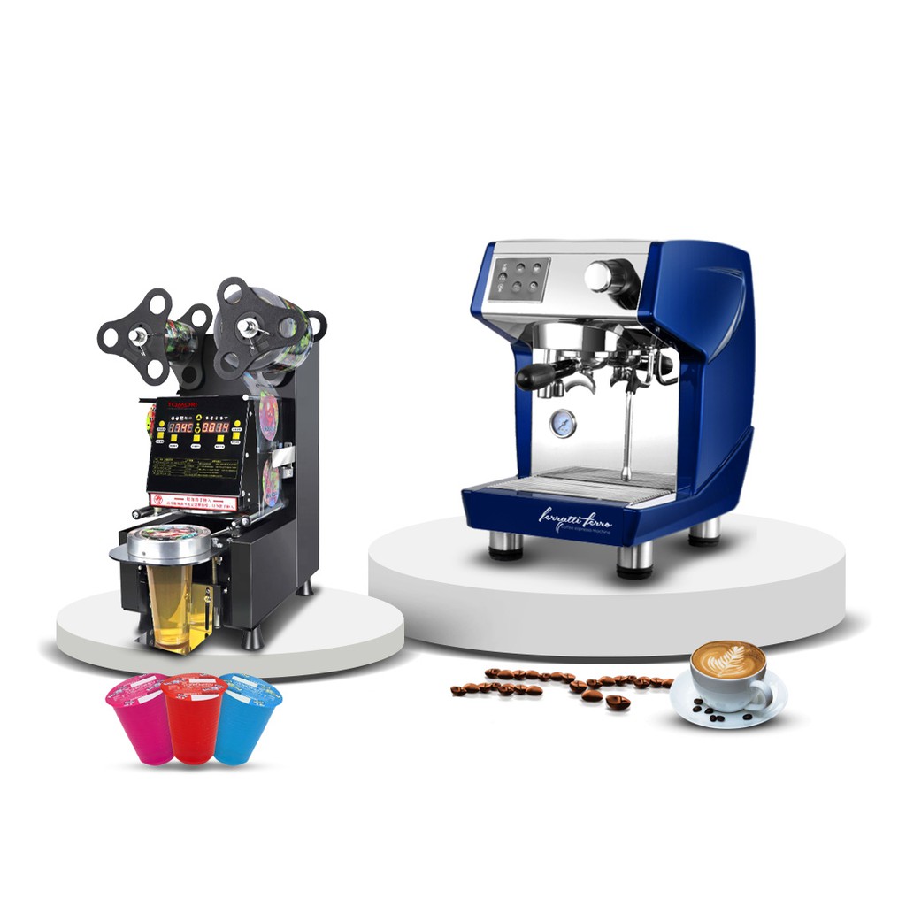Paket Mesin Kopi Espresso Machine Cup - 30
