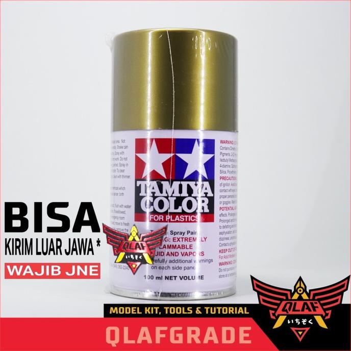 TAMIYA Gold TS-21 - cat Gundam model kit spray can