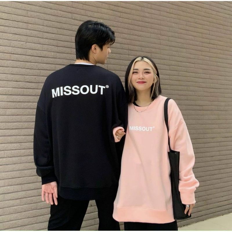 (S - 6XL) Sweater Korean Style Hitam Putih Peach Sweatshirts BIG SIZE Oversize Fleece Harajuku S M L XL 2XL 3XL 4XL 5XL 6XL Loose Long Sleeve Jumbo Pria Wanita Fleece