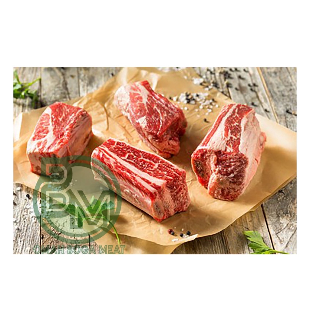 

Beef Shortribs 3cm Frozen Import 1kg/Iga sapi bagian Depan SUPER Halal