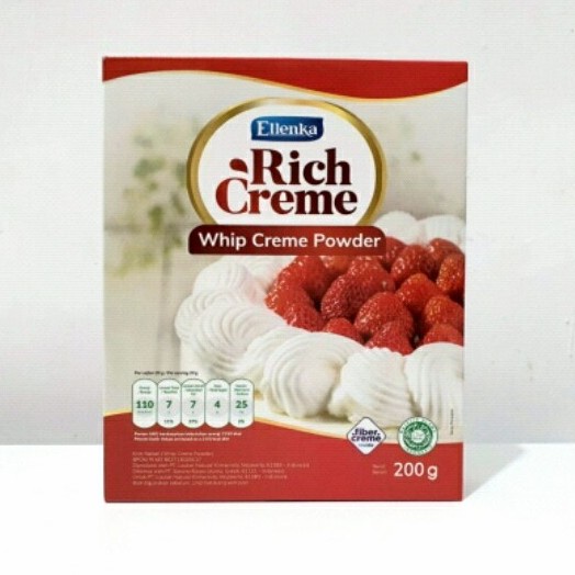 

ELLENKA RICH CREME / WHIP CREME POWDER - 200GR