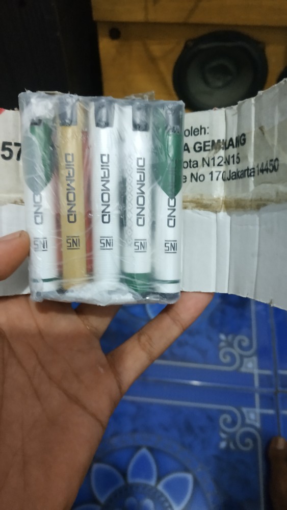 Korek Gas Bara Senter Dm-410led (5 Pcs)