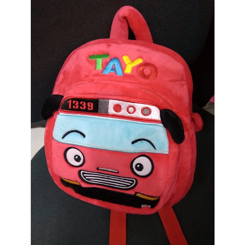 Toysopedia Ransel Mobil Tayo Nemo Backpack Anak Paud/Kado Tas Anak/Tas Karakter