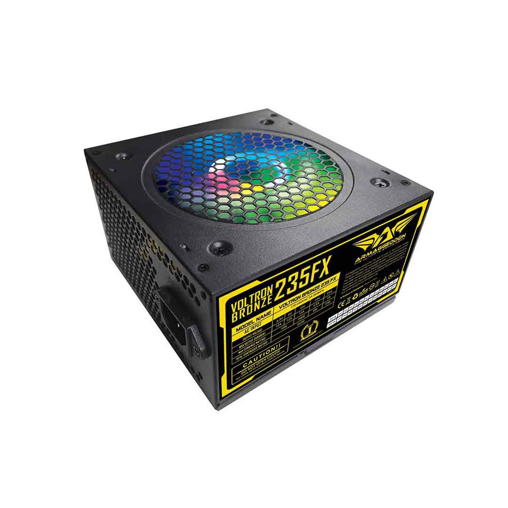 PowerSupply Voltron Bronze 235FX - 80+ Plus Led RGB PSU