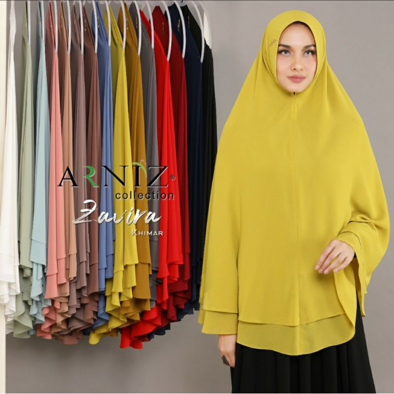Khimar Zavira original by Arniz Collection