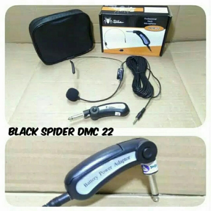 Mic Kabel Black Spider DCM 22 Mic Headset