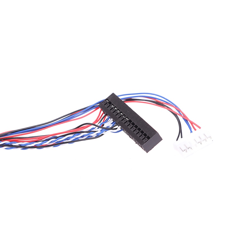 1pc Kabel Layar LCD LVDS LED 40 Pin 1 Channel 6 Bit