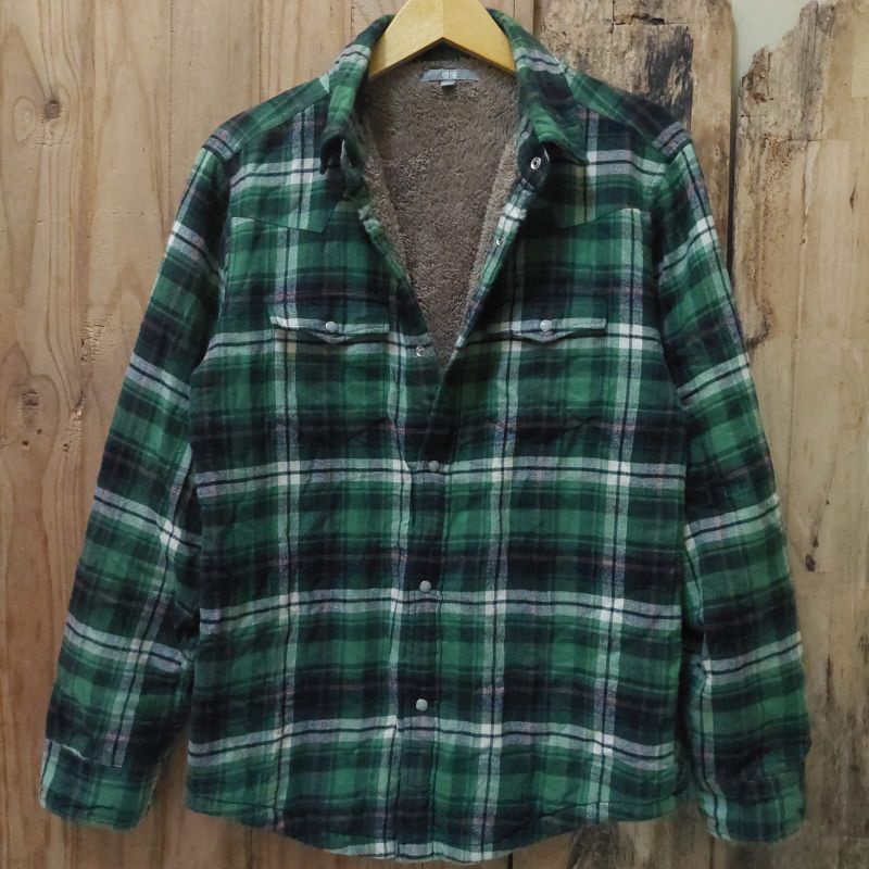 Flannel Uniqlo Sherpa