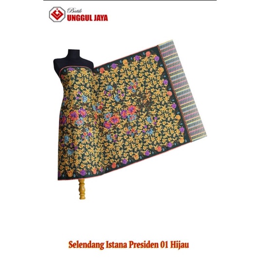 SELENDANG GENDONG ISTANA PRESIDEN-HIJAU 001
