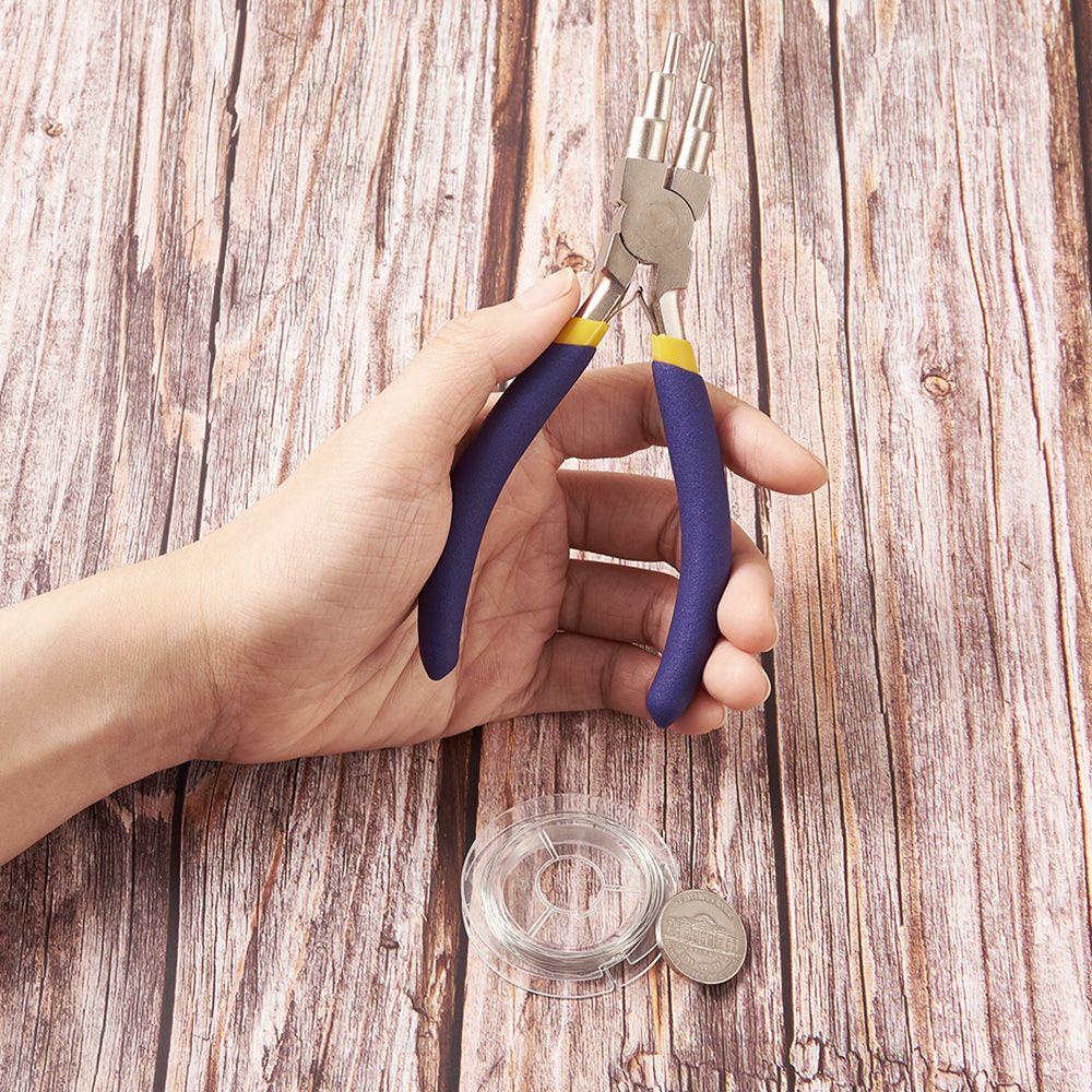 Solighter Perhiasan Tang Set Baja Karbon Handmade Aksesoris Membuat Perhiasan Jewelry Plier