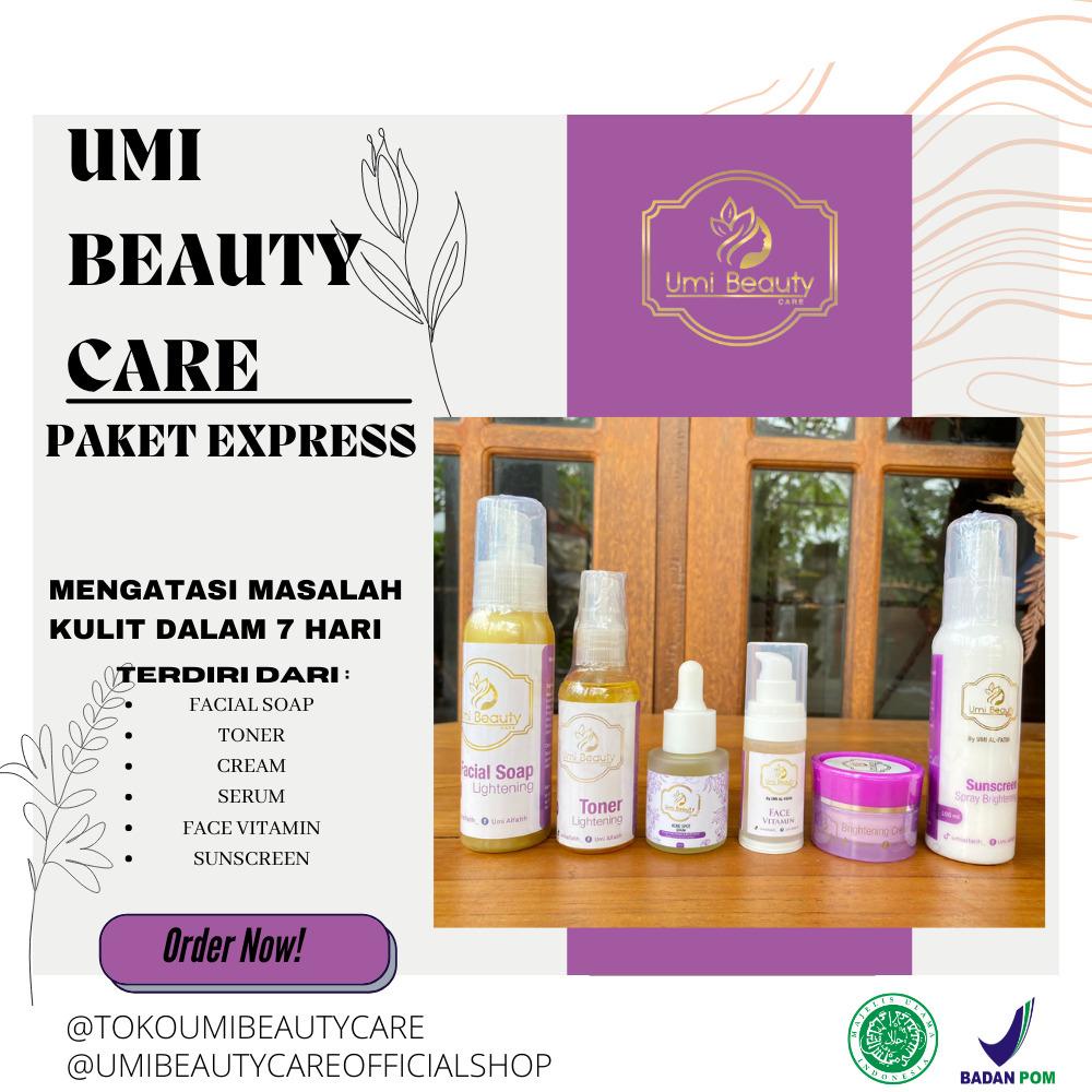 Cream UBC Paket Brightening Complete||Paket Express|| Facial Soap || Cream All in One || Toner || Se