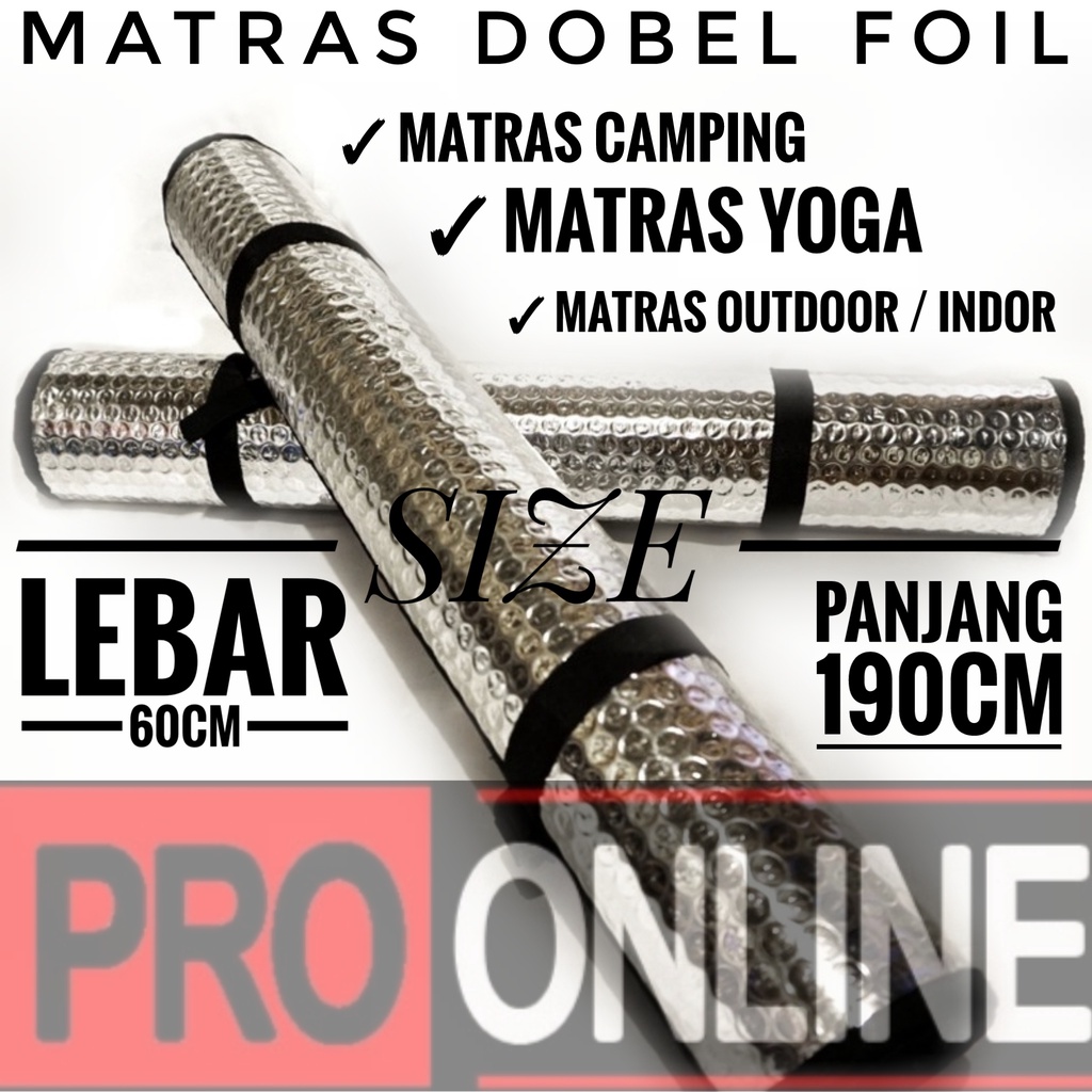 Matras spons camping / matras senam yoga tikar kemah kemping