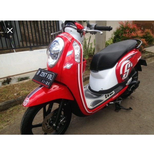 sein sen riting depan scoopy fi K16 set kanan dan kiri non original