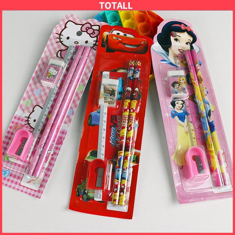 COD 5pcs Siswa Kreatif Set Kartun Kartun Lucu Kindergarten Festival Kecil Hadiah Kecil-Totall