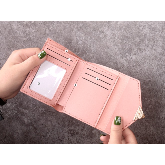 DSM DOMPET WANITA KECIL LOVE DWK-2007 / DOMPET WANITA KEKINIAN DOMPET WANITA MURAH IMPORT#BISA COD-7