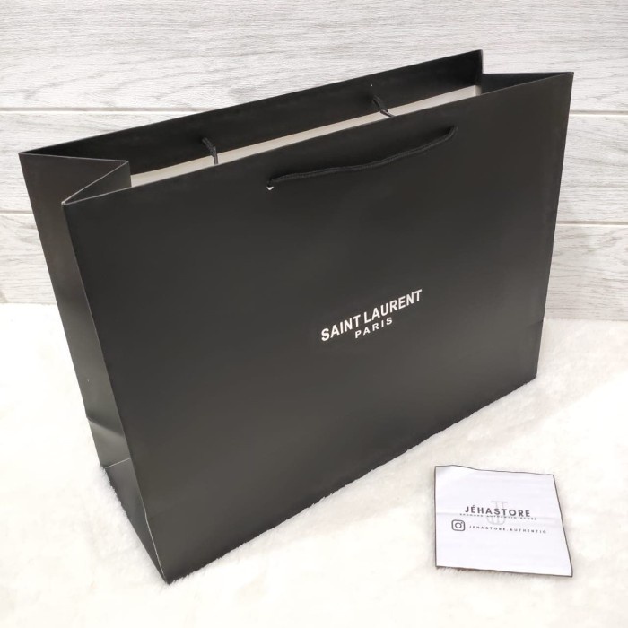

(TERLARIS) PaperBag SAINT LAURENT Paris Large