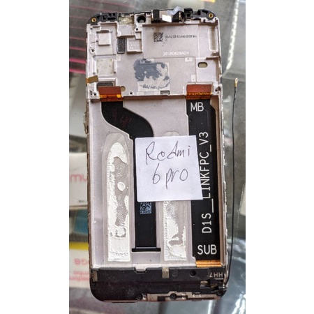 lcd redmi 6 pro original copotan tested