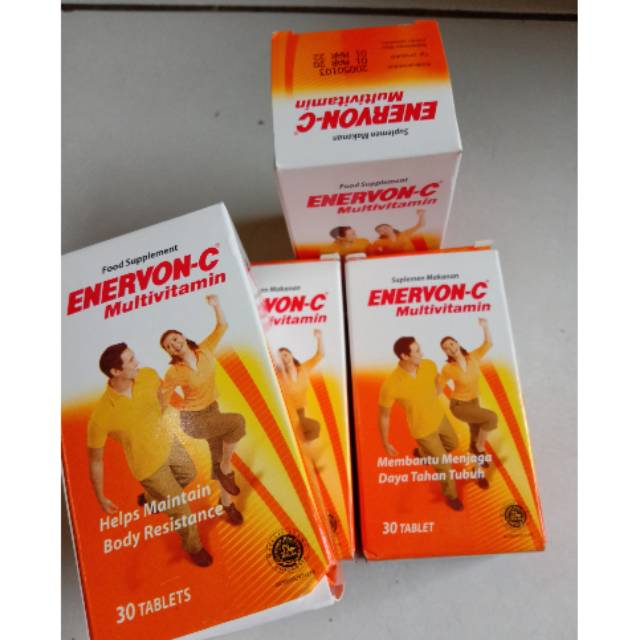 Enervon-c 30 Tablet botol( Vitamin Menjaga Daya Tahan Tubuh)