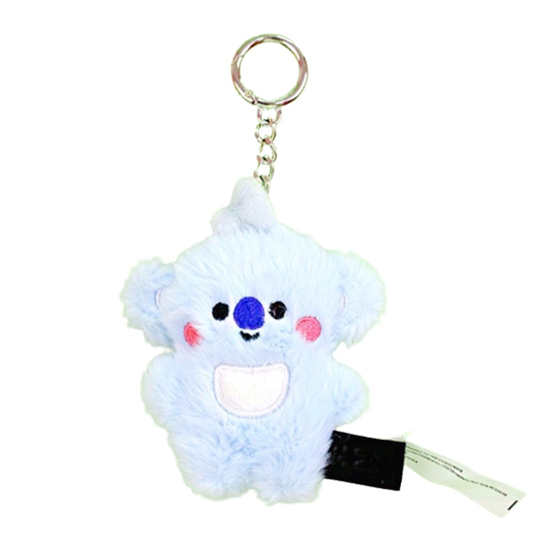 12cm/4.72in BTS Bt21 Plush Doll Keychain Portable Animal Doll V SUGA JIN JUNGKOOK RAP MONSTER JIMIN JHOPE Pendant