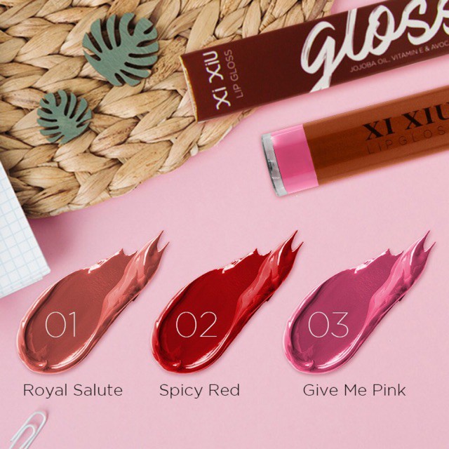 Lip Gloss Xi Xiu Original BPOM