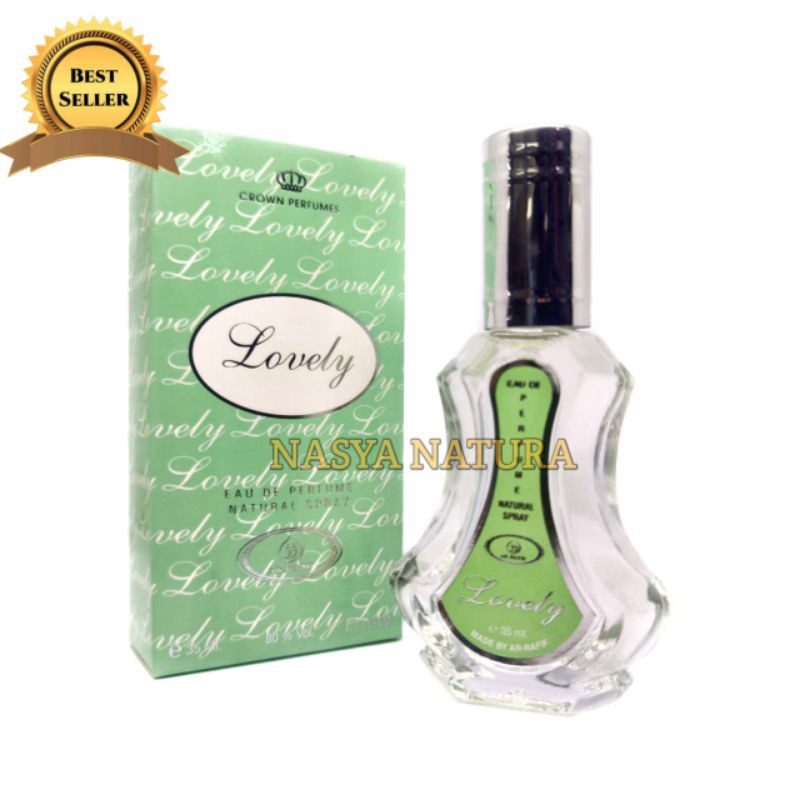 Parfum Lovely ARRAFIF Spray Minyak Wangi Arafif Ar Rafif Zahrat 35ml Original