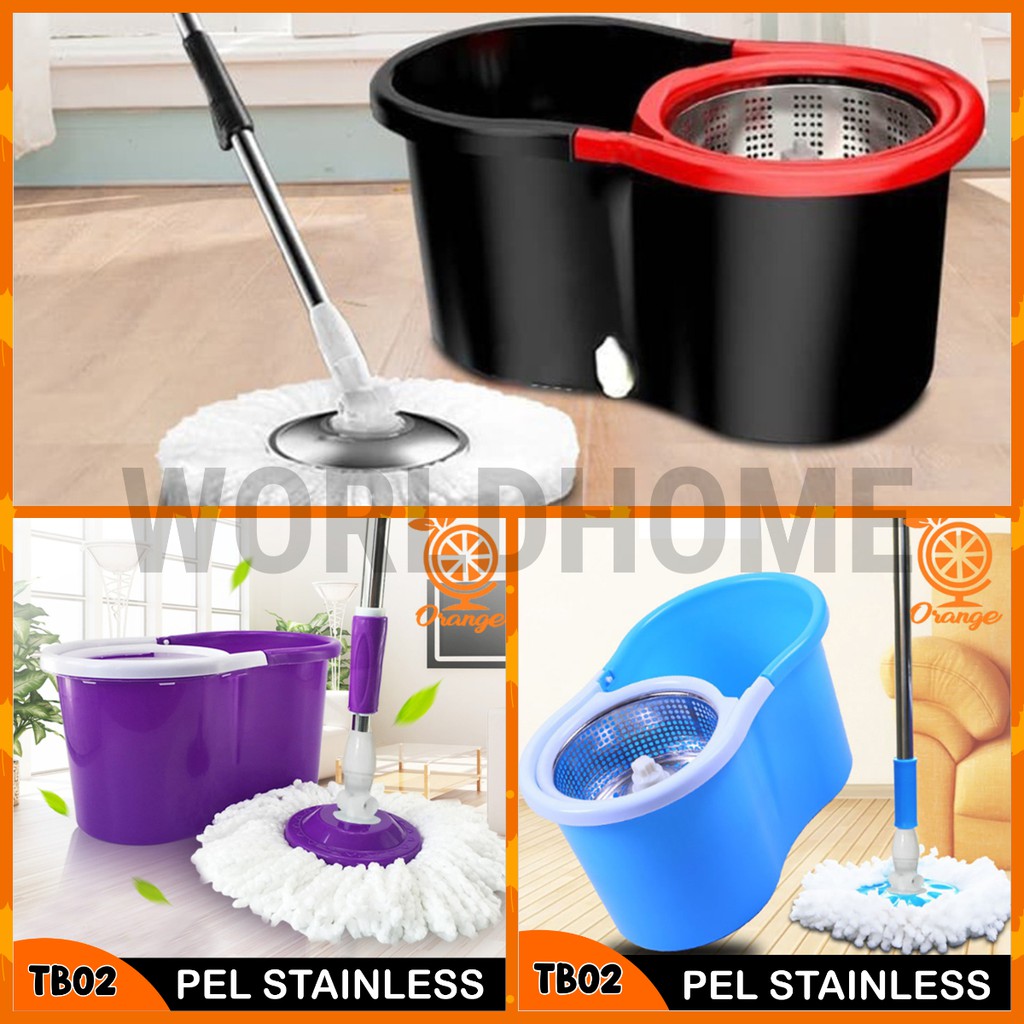 Jual Alat Pel Lantai Super Praktis Spin Mop Super Alat Pel Lantai Ultra Pel Putar Serbaguna