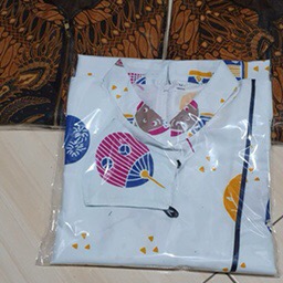 Atasan Batik Wanita Kerja Modern Solo Bahan Katun Full Furing Kualitas Premium Mudita 001