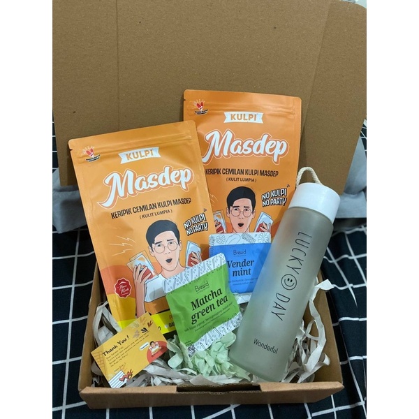 

[PAKET KULPREN] Hampers set kado ulang tahun / kado wisuda / hampers lebaran / kado natal / hampers natal / hampers murah / hampers ulang tahun / hampers snack / kado snack / kulit lumpia