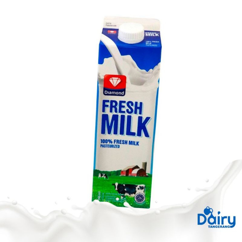 

DIAMOND SUSU FRESH MILK 1000 ML 12 PCS