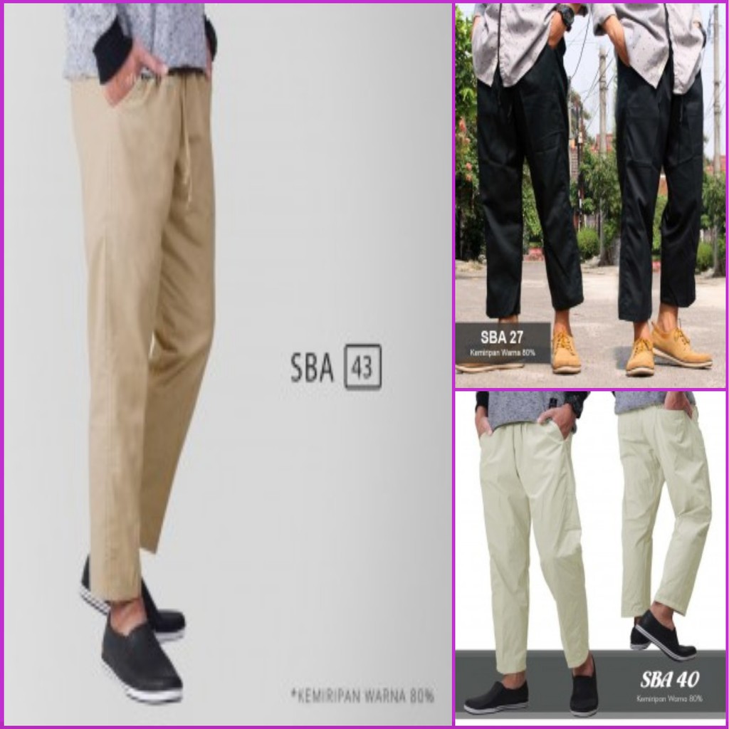 Celana Sirwal SBA, Sirwal Modis, Celana Sirwal Katun