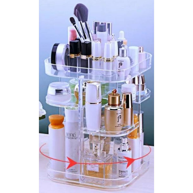 RAK KOSMETIK PUTAR OVAL PUTAR 360 DERAJAT Shopee Indonesia RAK KOSMETIK PUTAR OVAL PUTAR 360 DERAJAT Shopee Indonesia