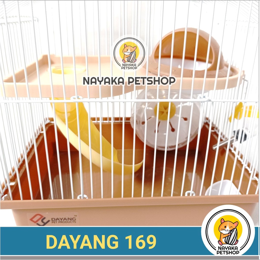 Dayang 169 Kandang Hamster Murah Tingkat 2 Lantai